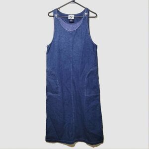 Vintage Ty Original Denim Midi Dress 10